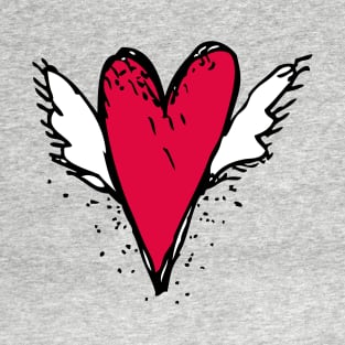 Red heart T-Shirt